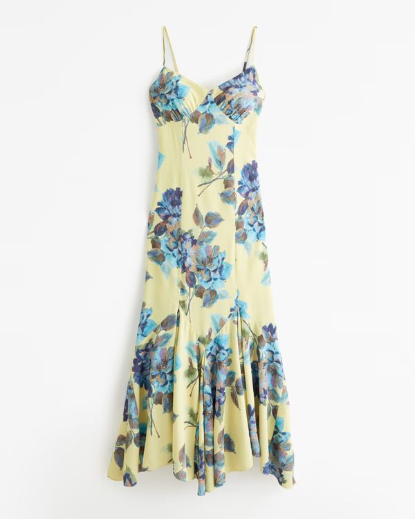 Mermaid Slip Maxi Dress | Abercrombie & Fitch (US)