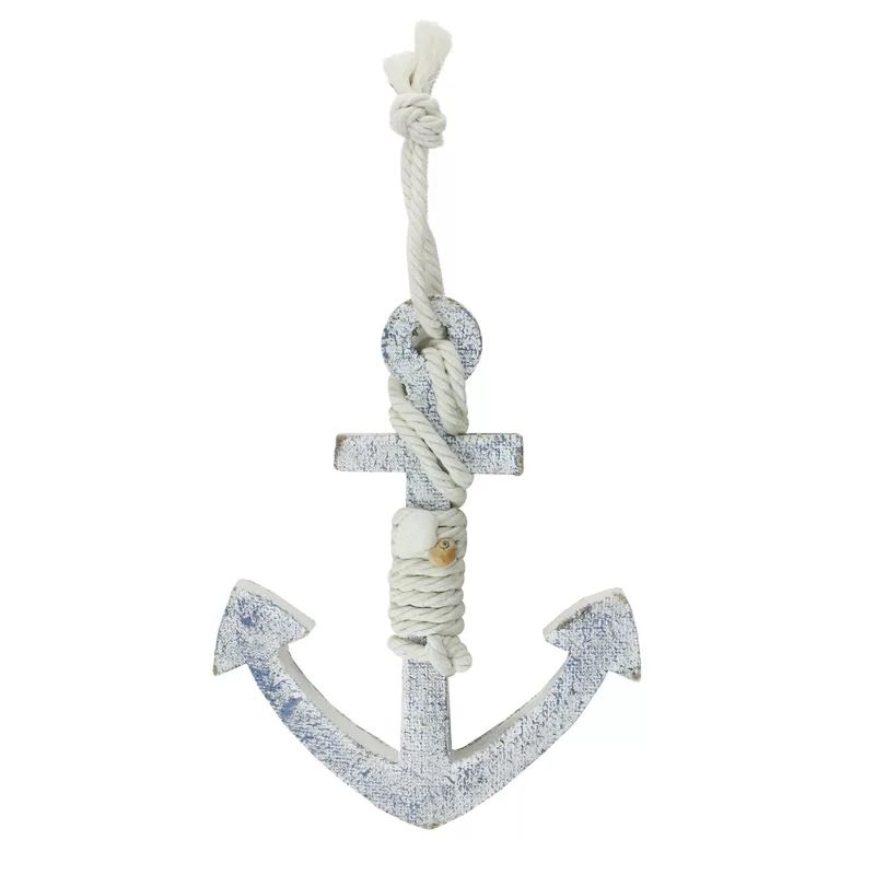 Cape Cod Inspired Nautical Anchor Hanging Wall Décor | Wayfair North America