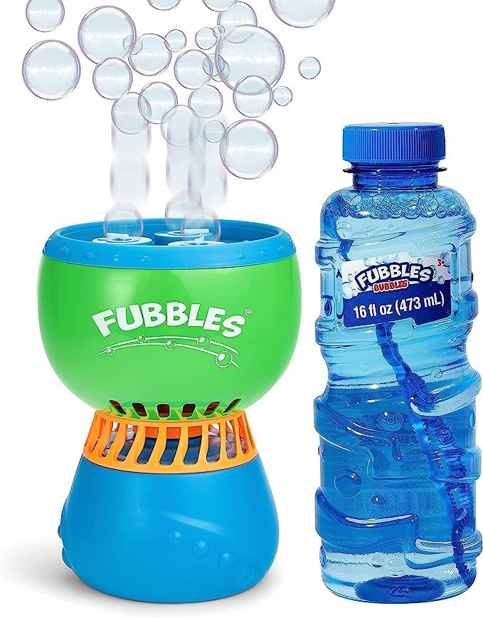 FUBBLES NO Spill Funfiniti Bubble Machine | Blows One Hour of Non Stop Bubbles |Amazon Exclusive ... | Amazon (US)