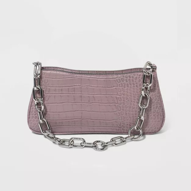Alligator Print Shoulder Handbag - A New Day™ | Target