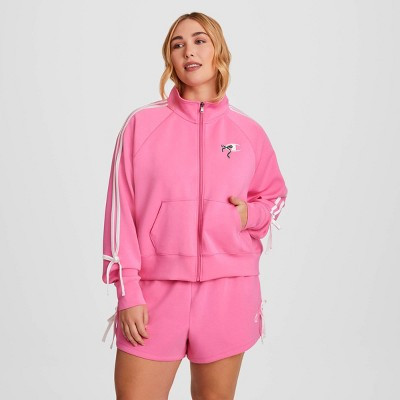 Champion Women's In the Stands Full Zip Top - Pink 4X | Target