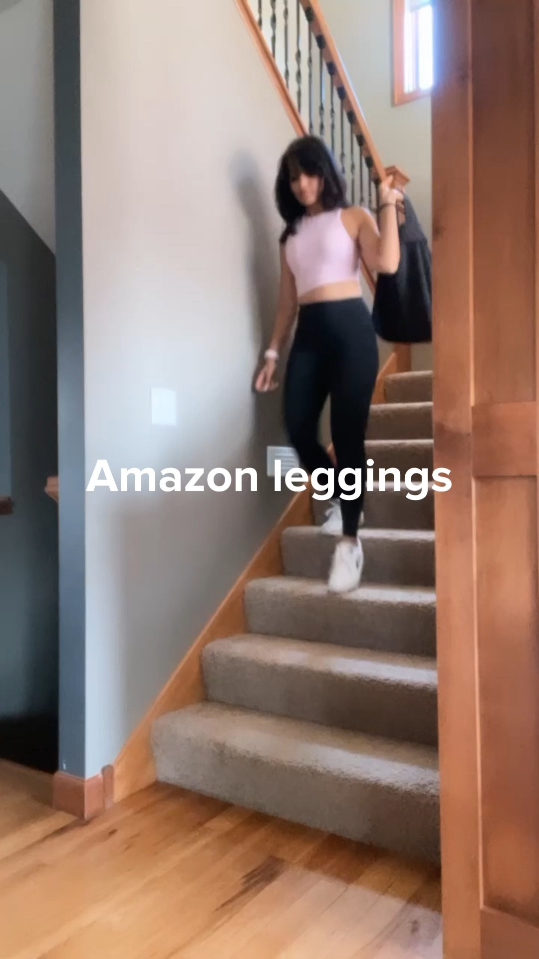 Amazon favs- comfortable, squat proof, no pulling, compression 

#LTKunder50 #LTKfit #LTKstyletip