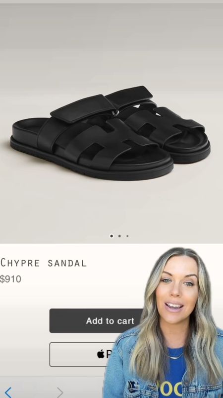 Look for Less // On Trend Hermes Sandals // Shop Looks for Less Below and The Reals at Hermes.com