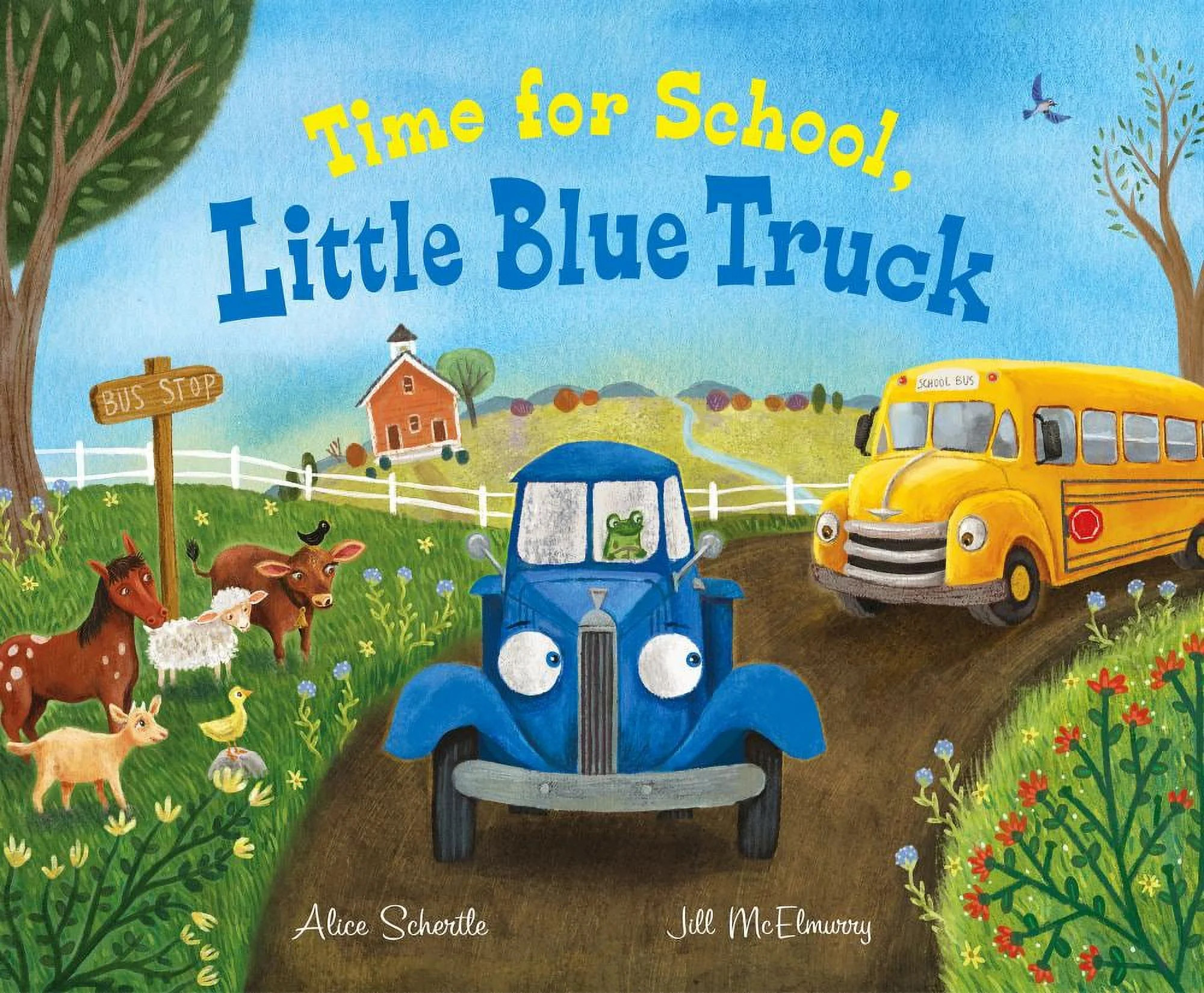 Time for School, Little Blue Truck: A Back to School Book for Kids (Hardcover) | Walmart (US)