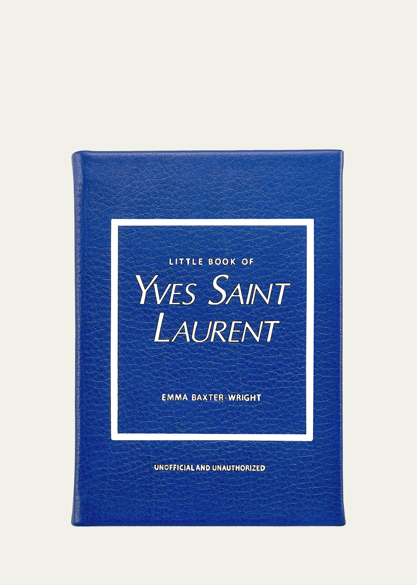 Graphic Image "Little Book of Yves Saint Laurent" Leather Bound Book by Emma Baxter-Wright | Bergdorf Goodman