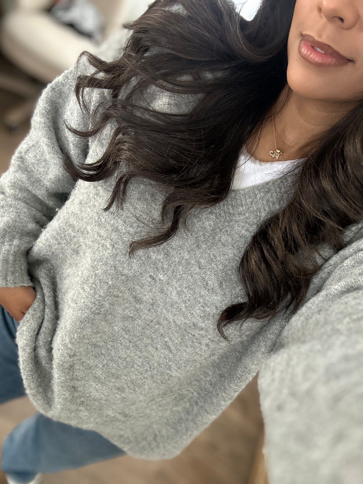 Always add a white tee under your sweaters! Love the baby tee and relaxed tee! Wearing size medium! Abercrombie style! Use code holidayrush for additional savings 

#LTKMidsize #LTKFindsUnder100