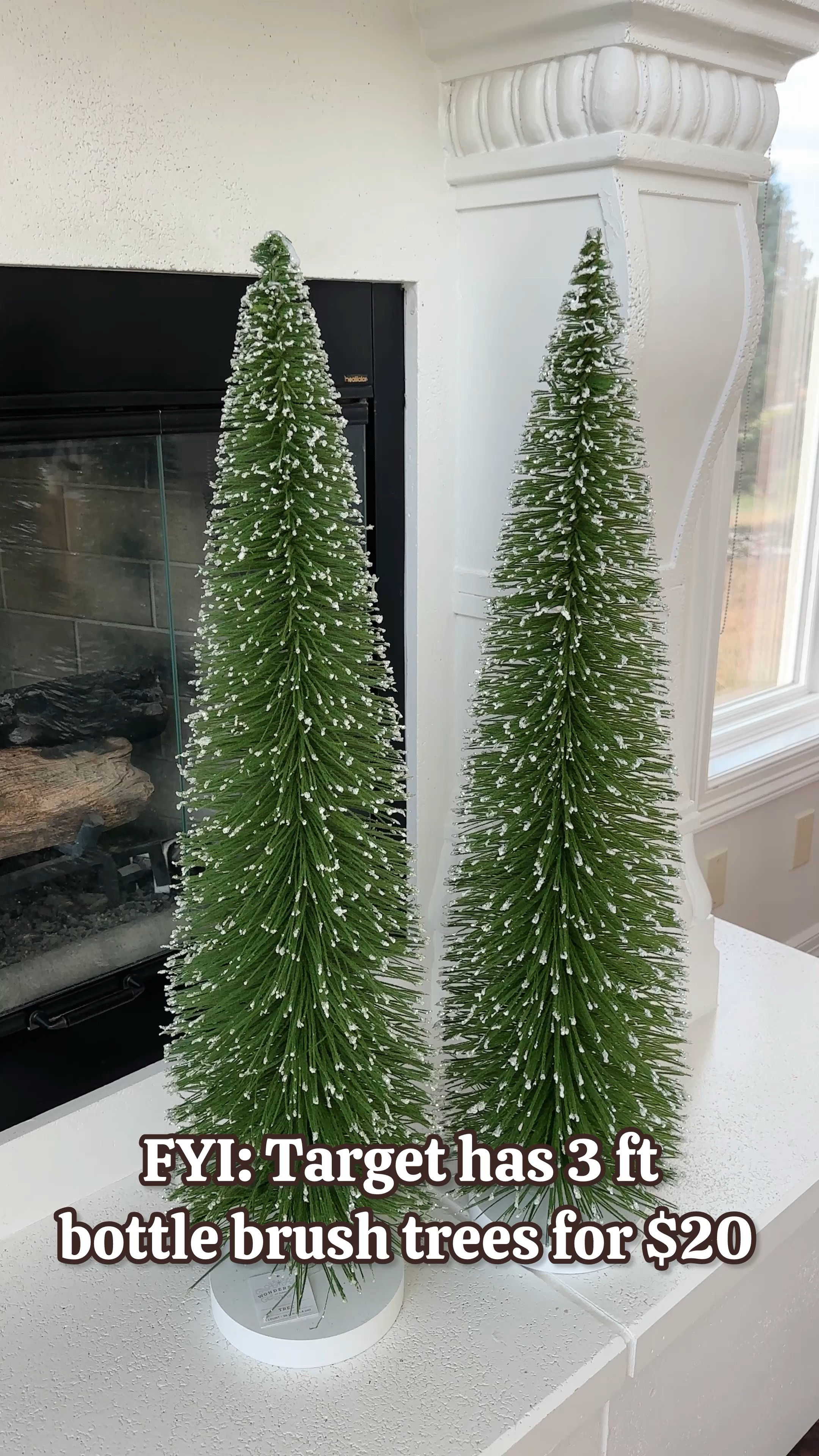 3 foot bottle brush trees for $20!

Sarah Joy, holiday home, Christmas decor, Christmas tree, Target home 

#LTKHoliday #LTKVideo #LTKSeasonal