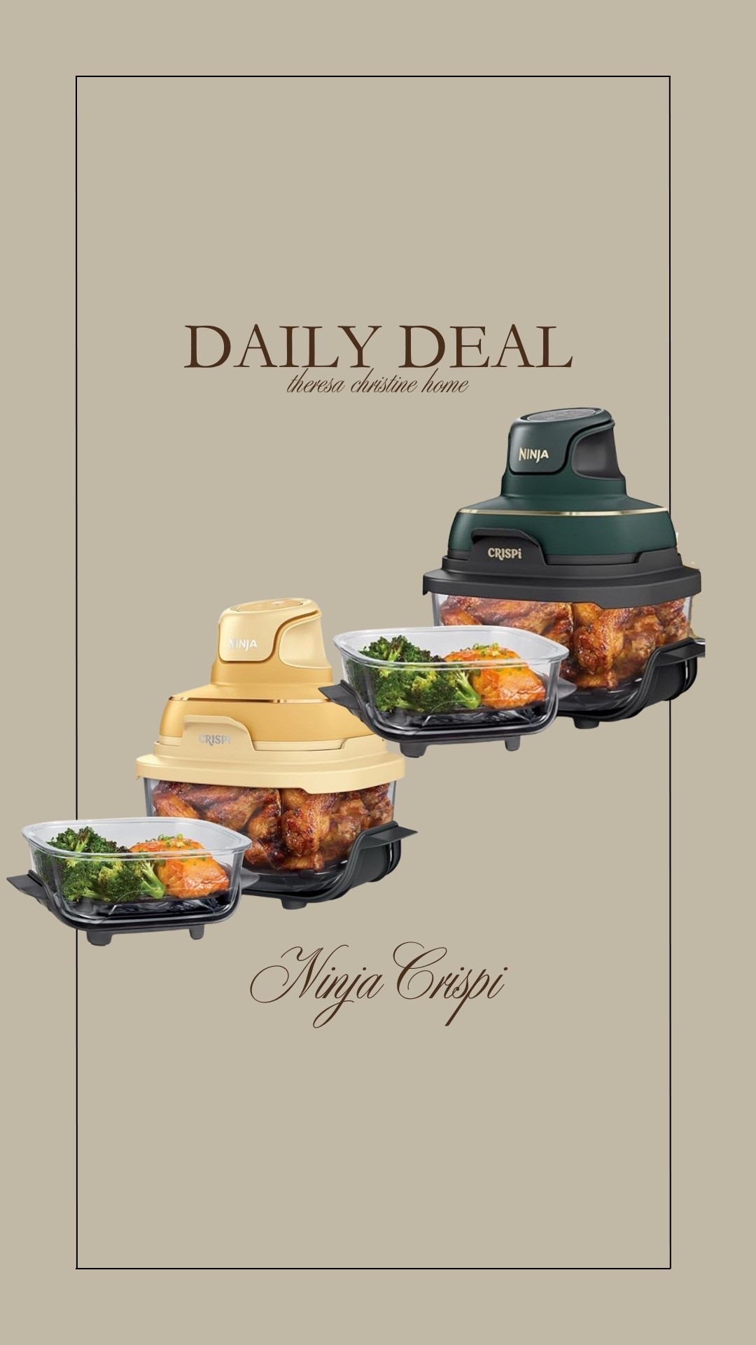 Ninja Crispi on Amazon, kitchen must haves

#LTKmomlife #LTKGiftGuide #LTKHome