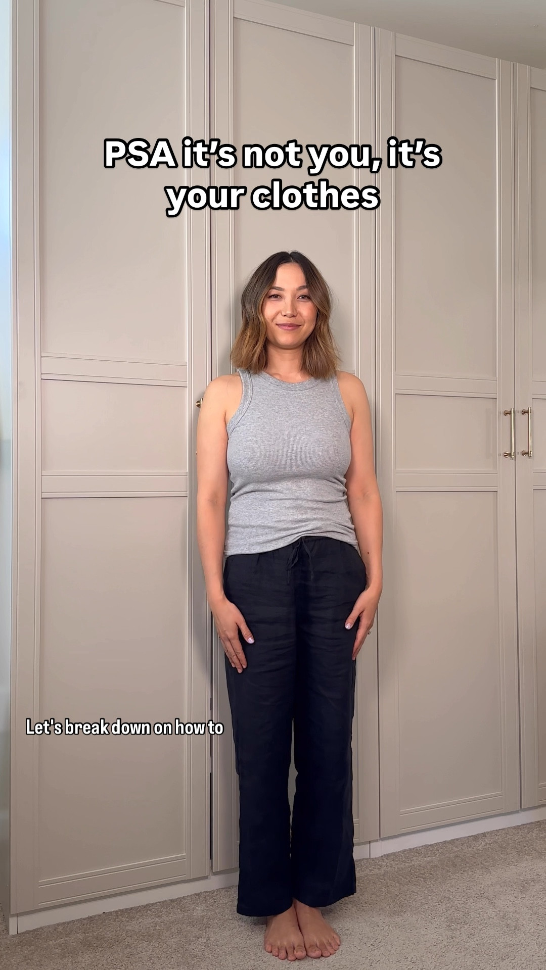 PSA it’s not you, it’s your clothes/ How to improve your style 

BR tank - xs
Convertible bra 
Jcrew wide leg jeans - super stretchy & comfy. I sized down one
Reformation suede tote
Tory Burch flip flops 


#LTKStyleTip #LTKSeasonal