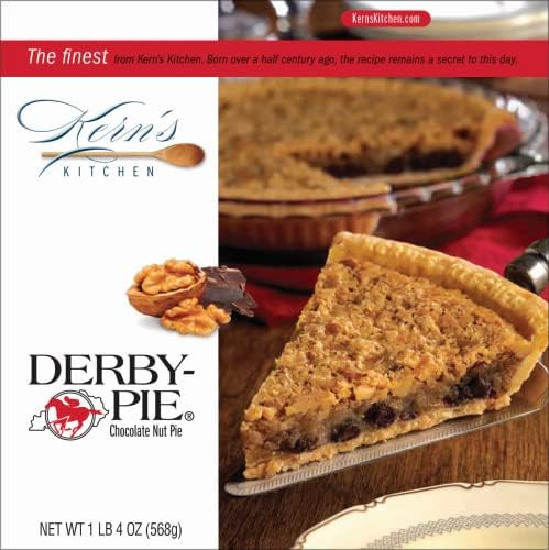Derby-Pie chocolate nut pie - 4th Generation Family Owned Business - Shipped Frozen - Fully Baked -  | Amazon (US)