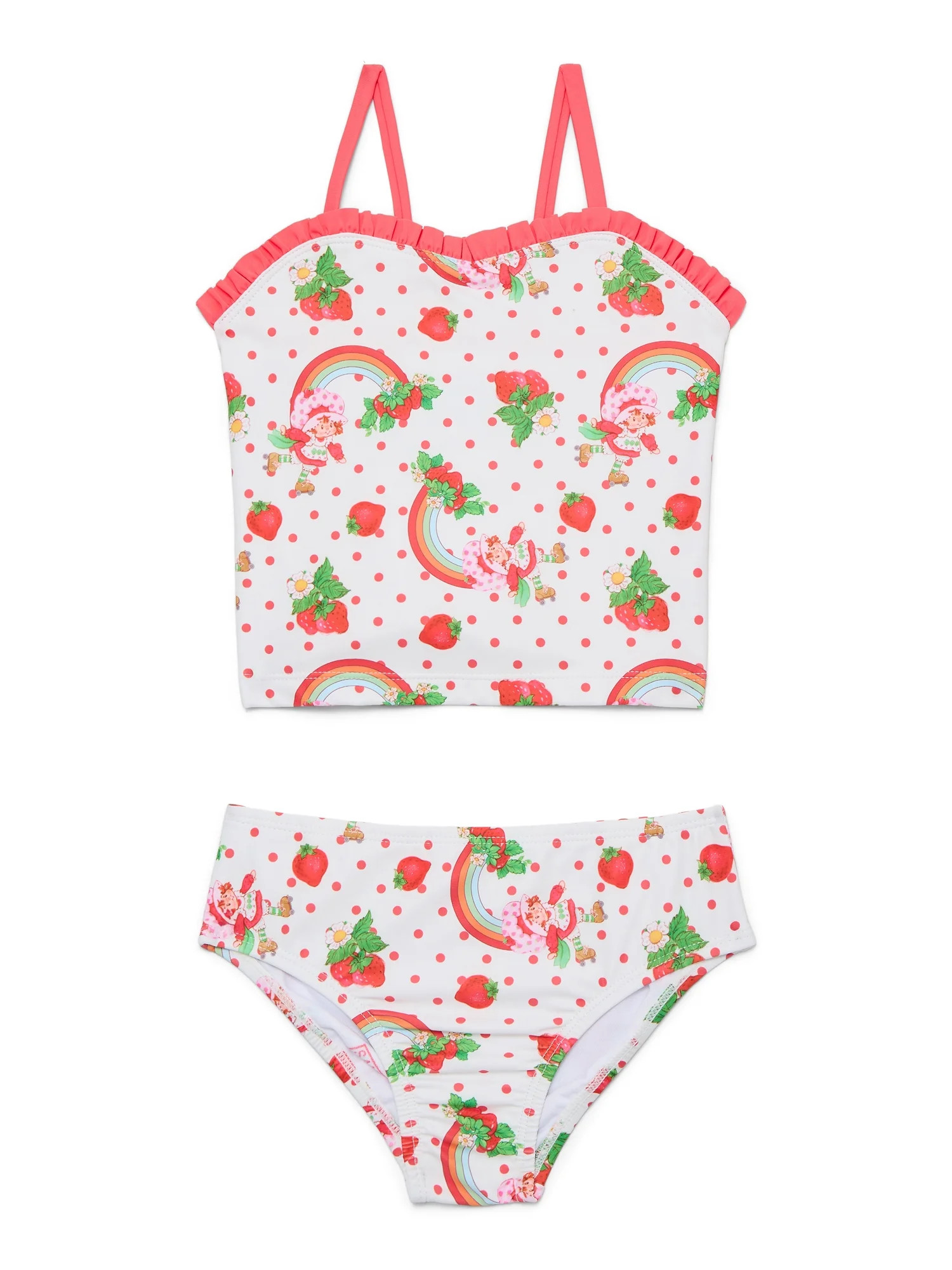 Character Toddler Girl Tankini Swimsuit Set, 2-Piece, Sizes 12M-5T | Walmart (US)