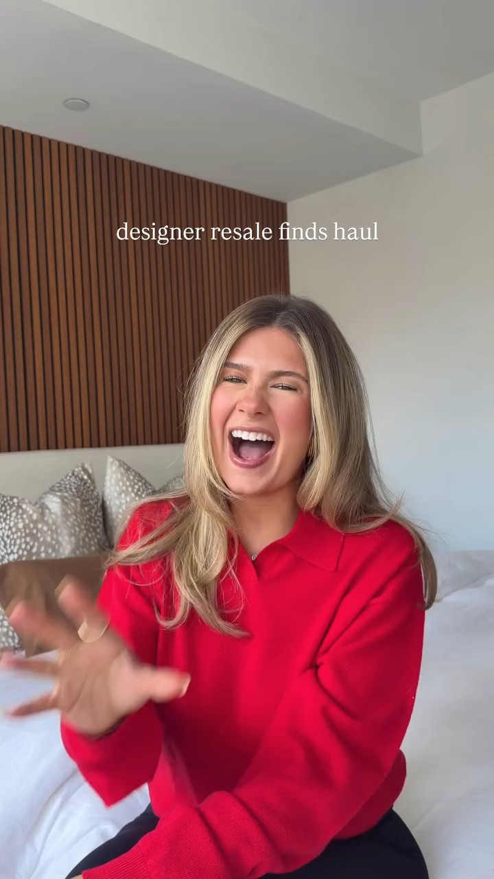 recent designer resale finds HAUL 👛👡 (the last one is my favorite) 

 