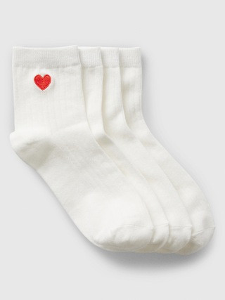 Studio Quarter Crew Socks (2-Pack) | Gap Factory
