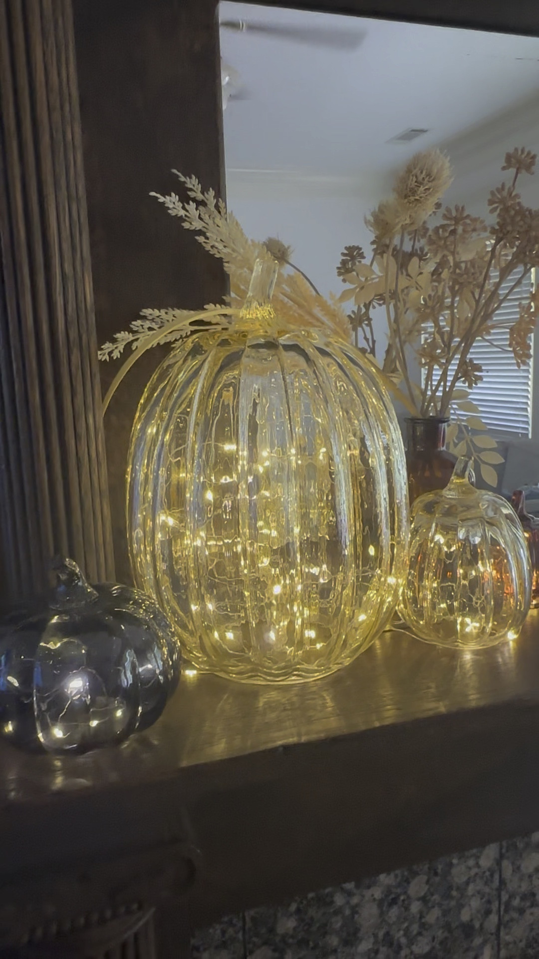 Fall decor, fall mantle, living room, pumpkins, target finds

#LTKHome #LTKFindsUnder50 #LTKSeasonal