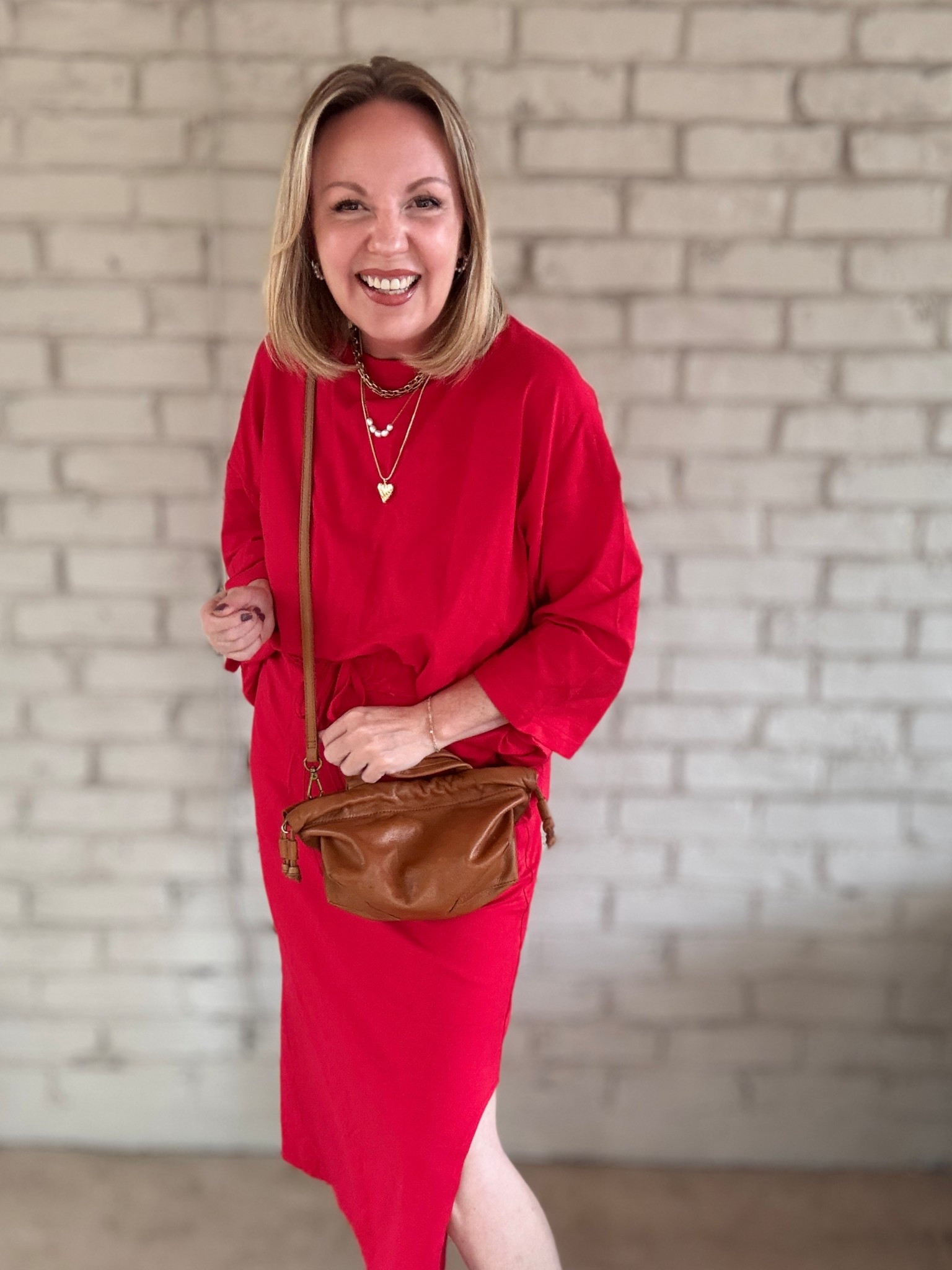 Size large 

#LTKMidsize #LTKOver40 #LTKSeasonal