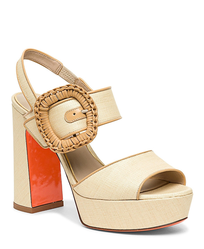 Santoni Women's Leather High-Heel Sandal | Bloomingdale's (US)