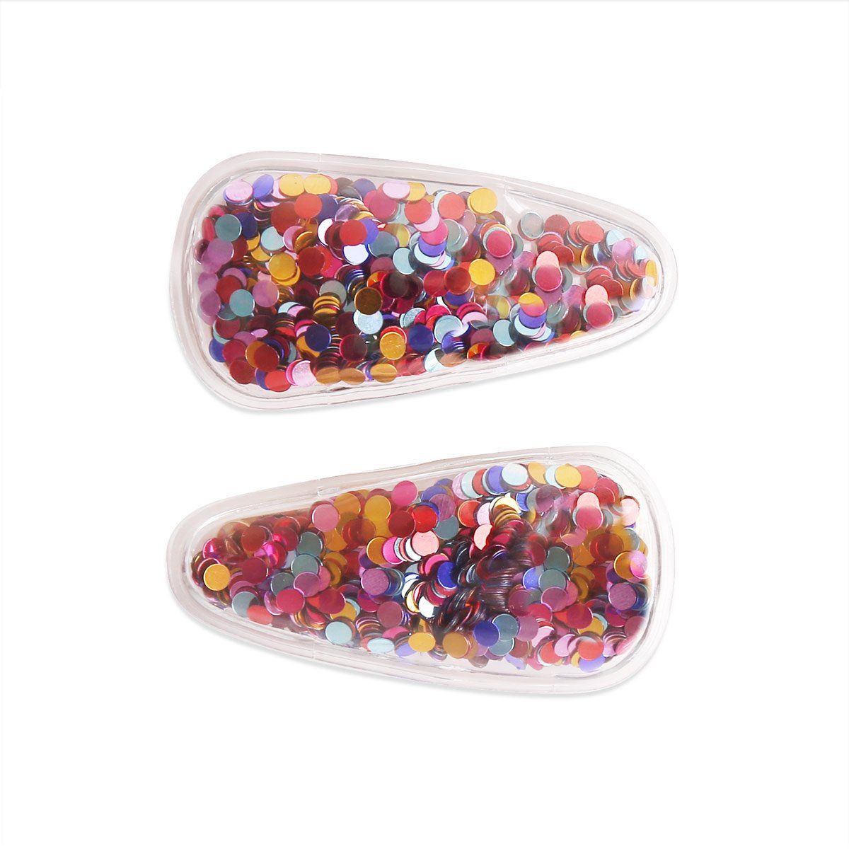 Packed Party Throw Confetti Hair Clips, 2 Pieces | Walmart (US)
