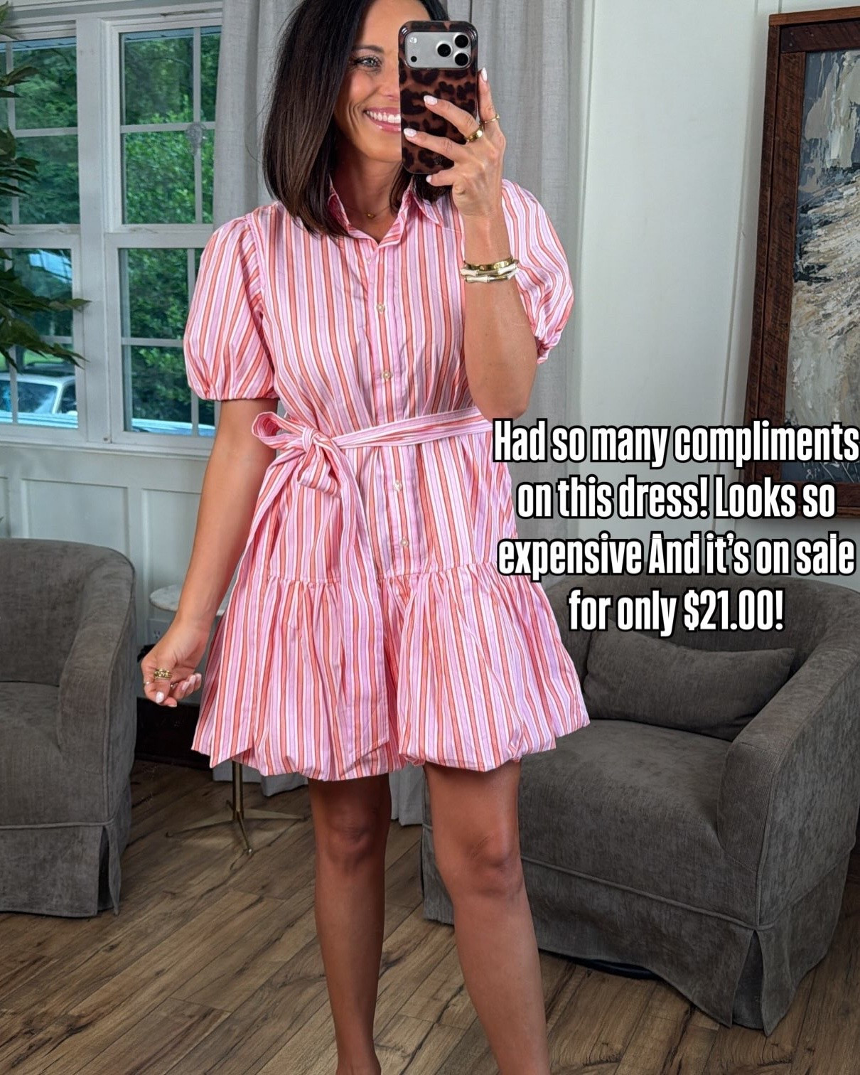 this Walmart dress is SO cute!! 🎀 the stripes, little puff sleeves, and tie waist make it look way more expensive than $21!

#WalmartFinds #WalmartFashion #WalmartStyle #AffordableFashion #WalmartDress #LTKFinds #LTKFashion #SummerStyle