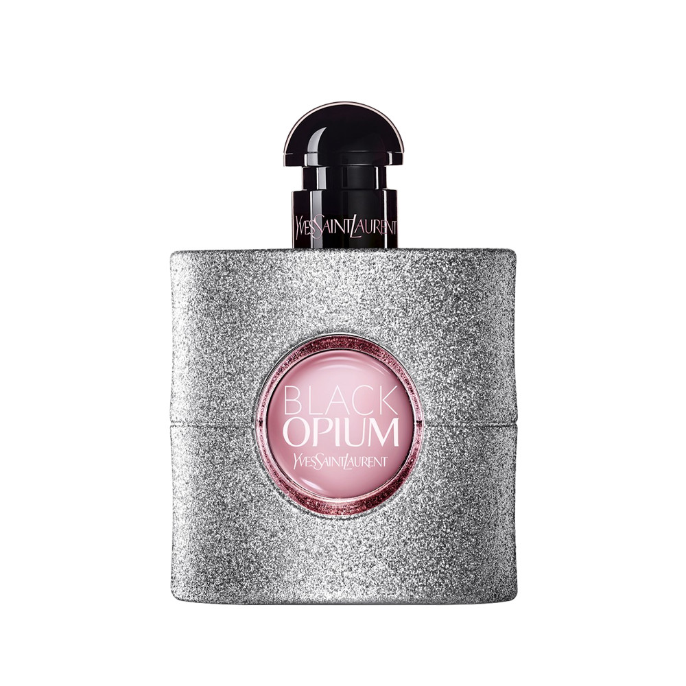Black Opium Eau de Parfum Glitter: Marshmallow Musk & Glamour - YSL CA | YSL Beauty (CA)