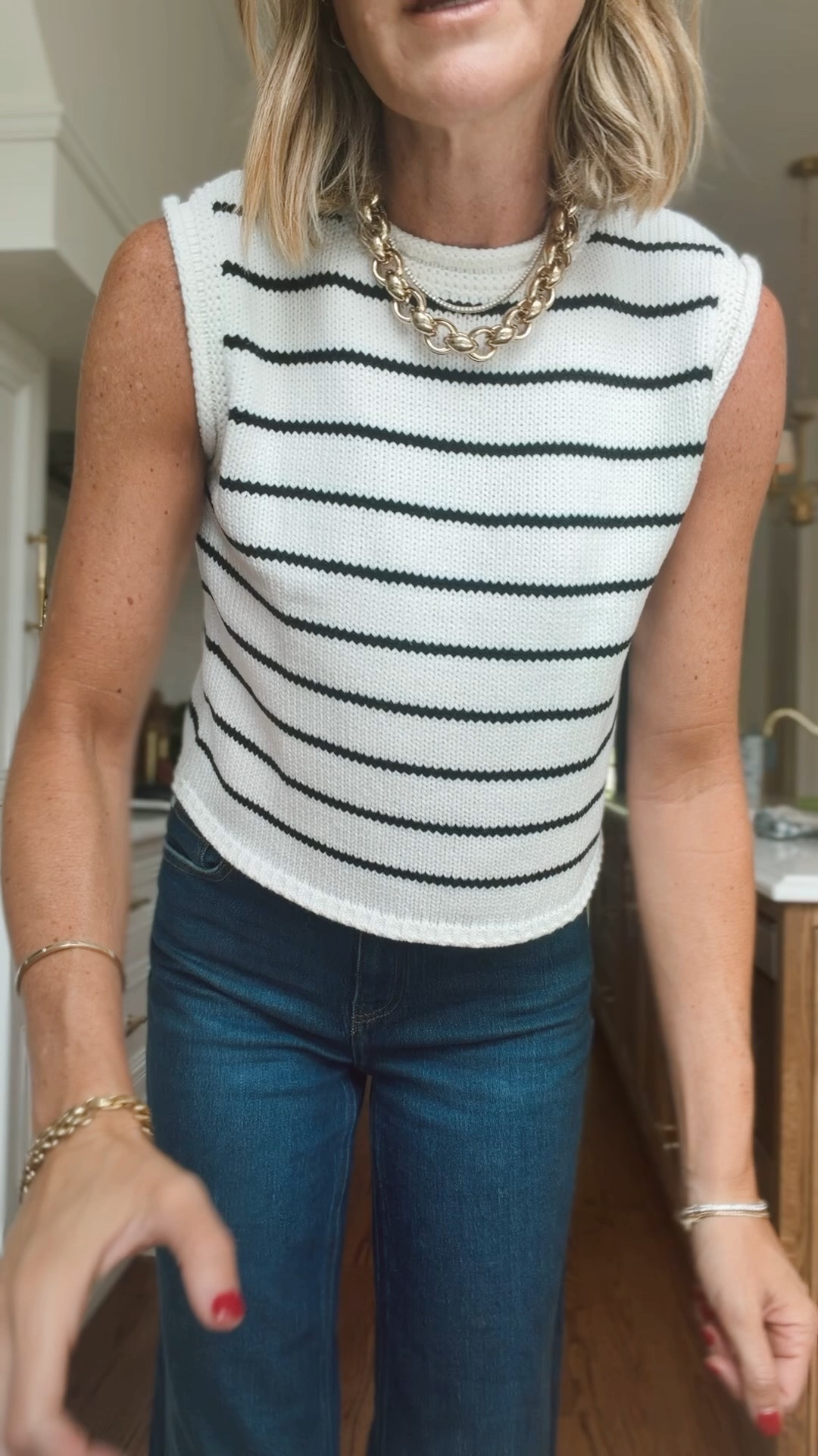 Xs in top 
26 in jeans