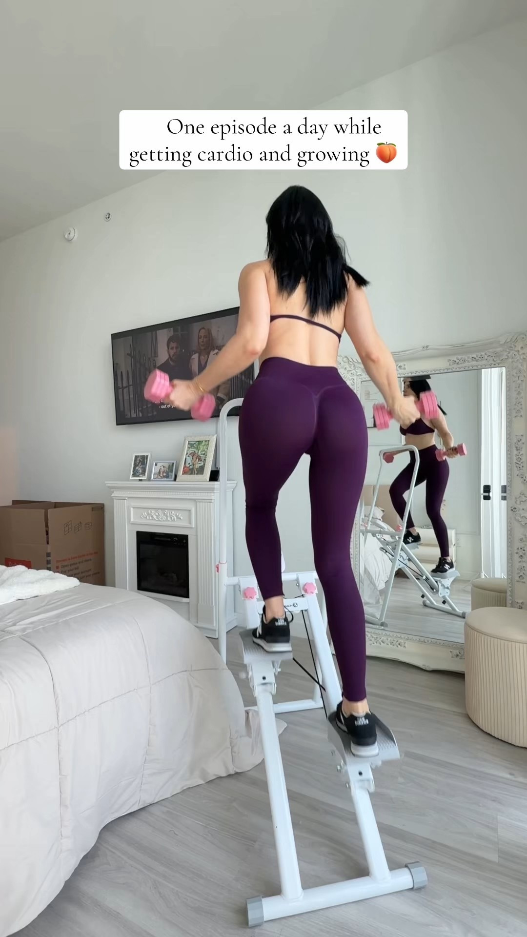 Home glutes workout and cardio steps stair stepper 

#LTKFindsUnder100 #LTKActive #LTKfitnessgoals