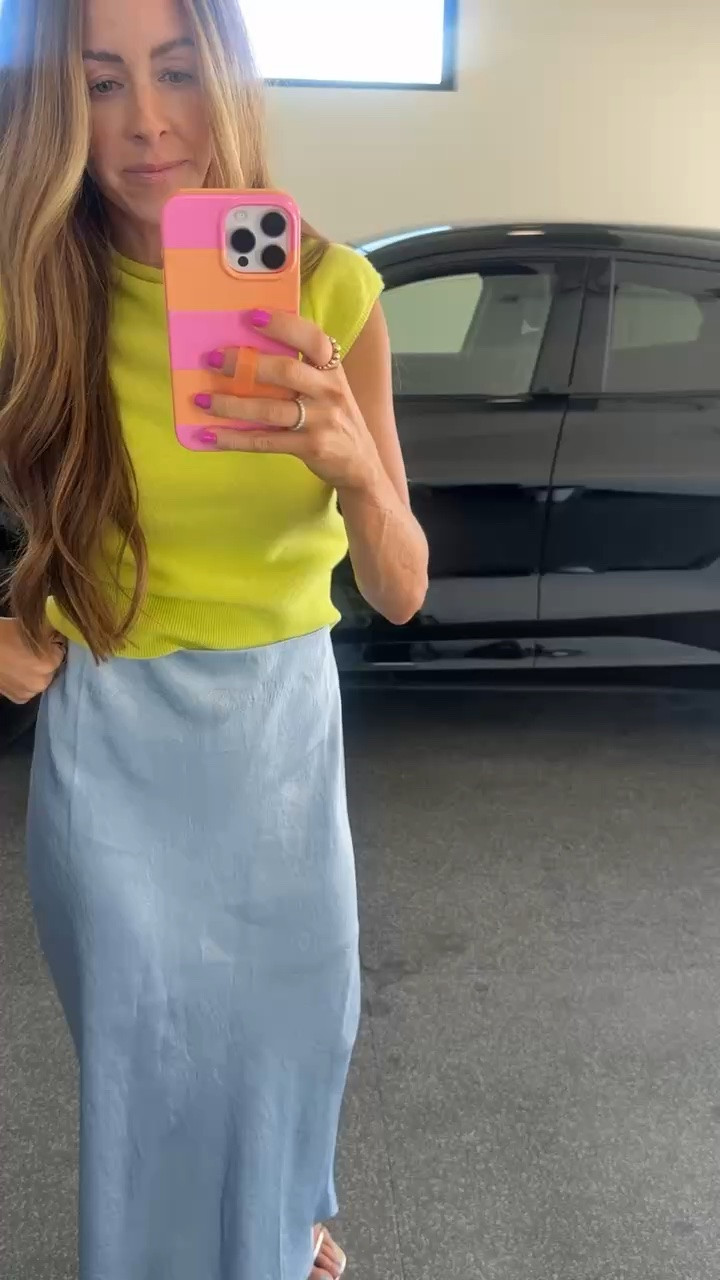 The best satin skirt- I have it it multiple colors and hunter bought a few for her mission!