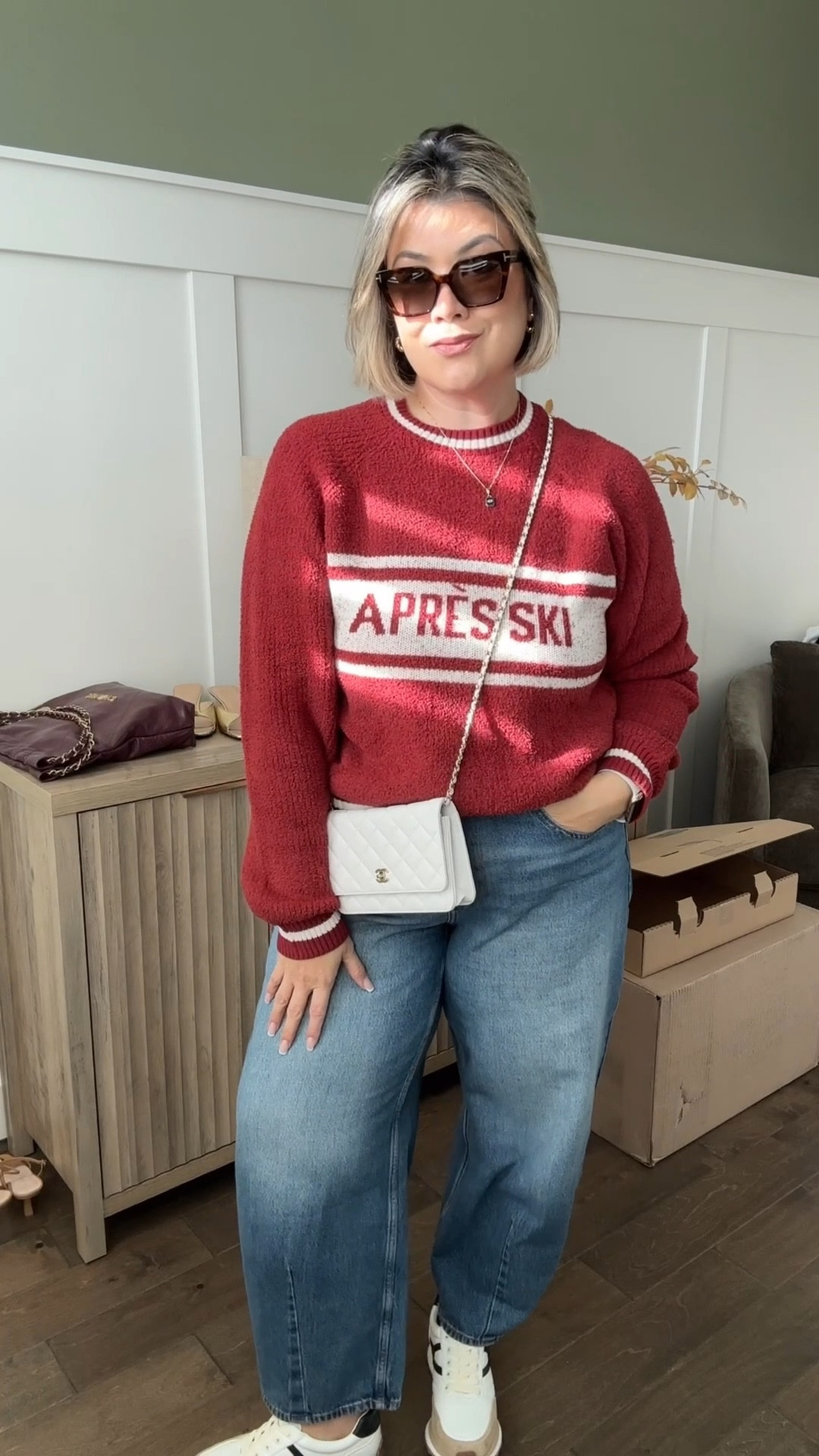 I am a sucker for a barefoot dreams and when I saw that they made this pull over, I had to try it on. It’s so soft and comfortable that it came home with me. I’m wearing this in a size 3. It has some room to spare just the way I like it. I paired those with my go to barrel jeans in the medium wash and my newest favorite pair of sneakers. Did you know that these sneakers don’t actually have any laces to tie? They are genius and sorely easy to slip on and off if red is not your color this pullover also comes in a gray!

#LTKootd #LTKGiftGuide #LTKHoliday