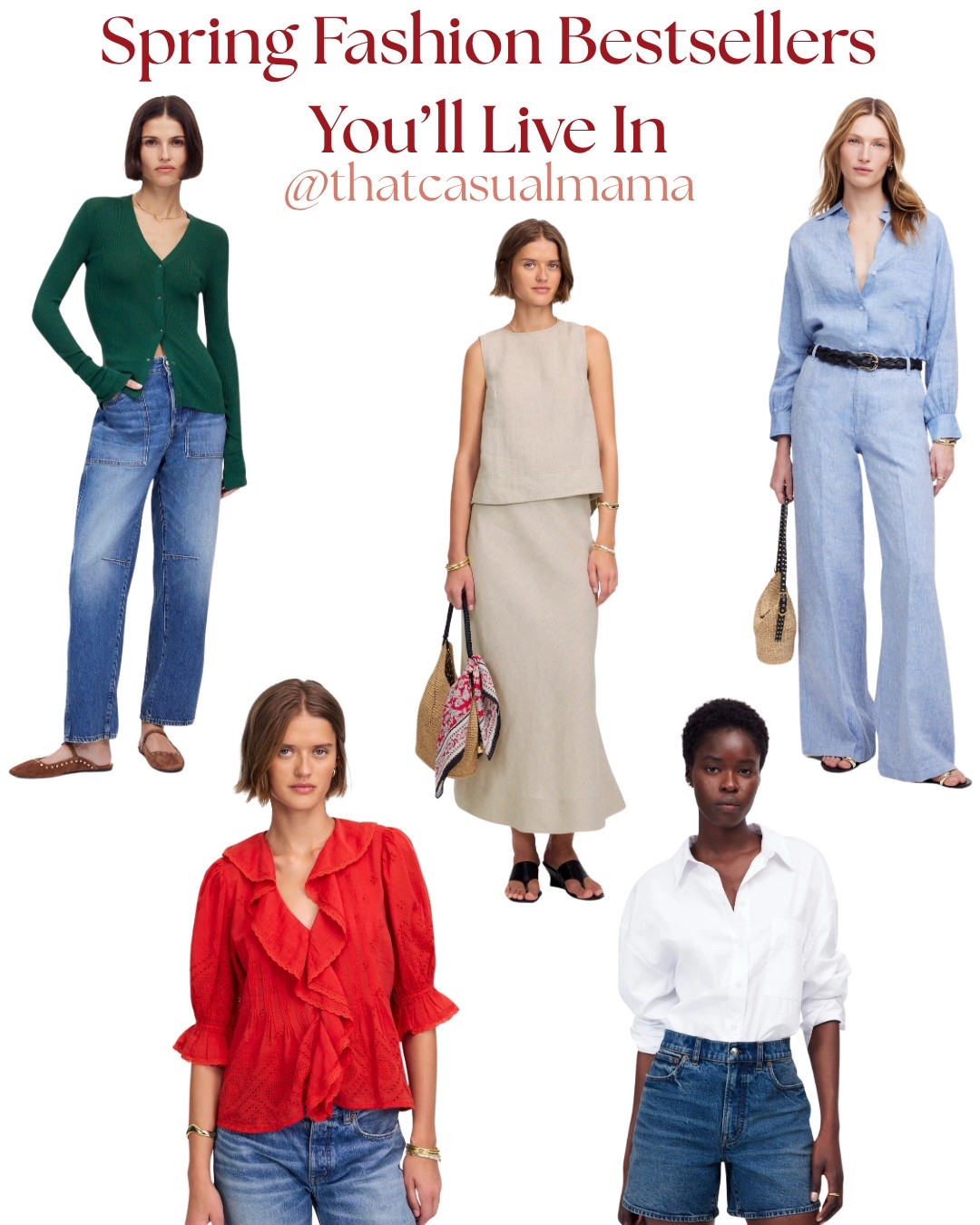 Spring closet = refreshed! Linen sets, classic denim, cozy cardigans, and comfy flats — your most-loved pieces are here. Everything’s linked on LTK!
#SpringStyle #LTKSpring #SpringFashionFinds #LinenSet #JeanShorts #FlatsSeason #CapsuleWardrobe #LTKBestSellers

#LTKSeasonal #LTKFindsUnder100 #LTKxMadewell