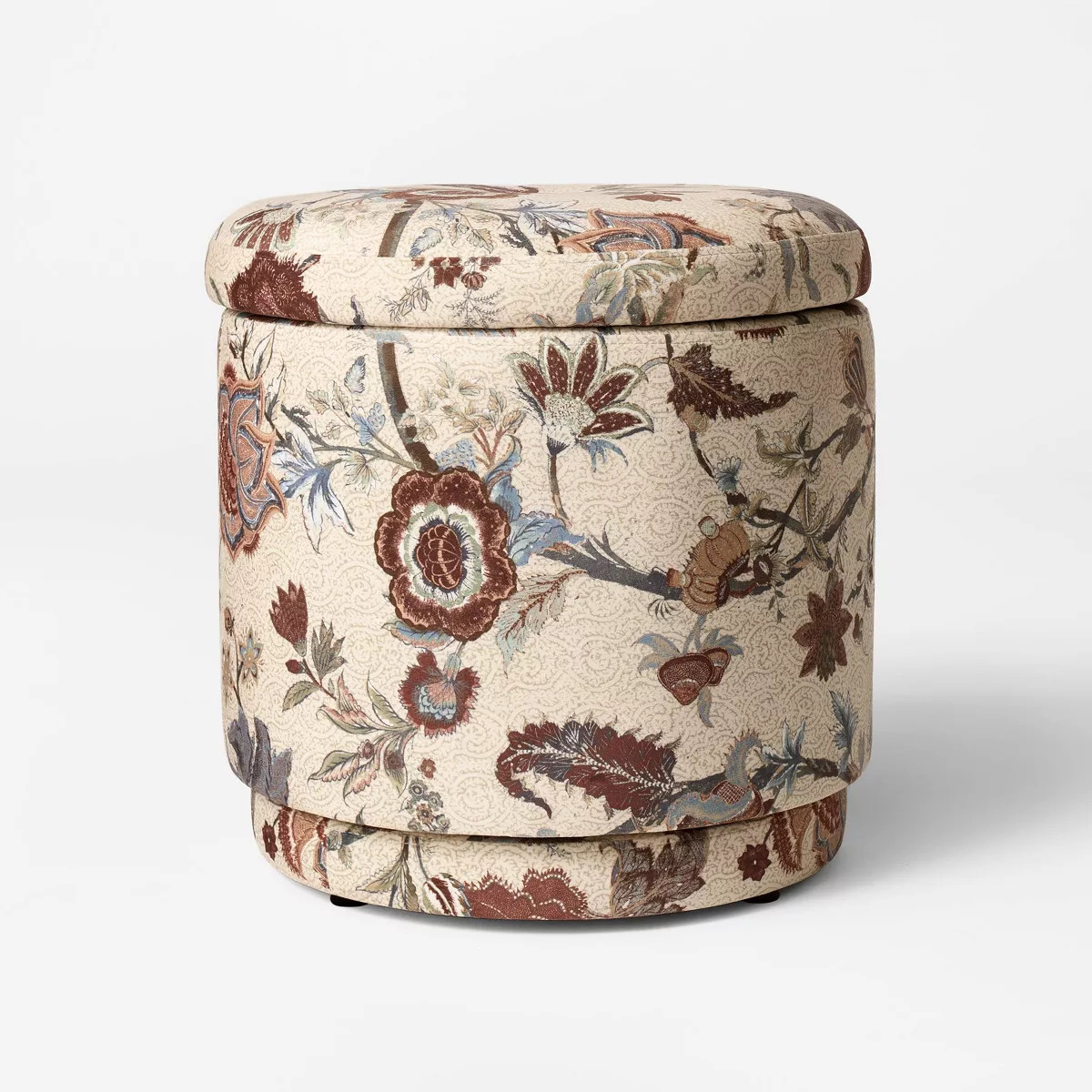 Swivel Storage Ottoman Floral Pattern - Threshold\u2122 designed with Studio McGee | Target