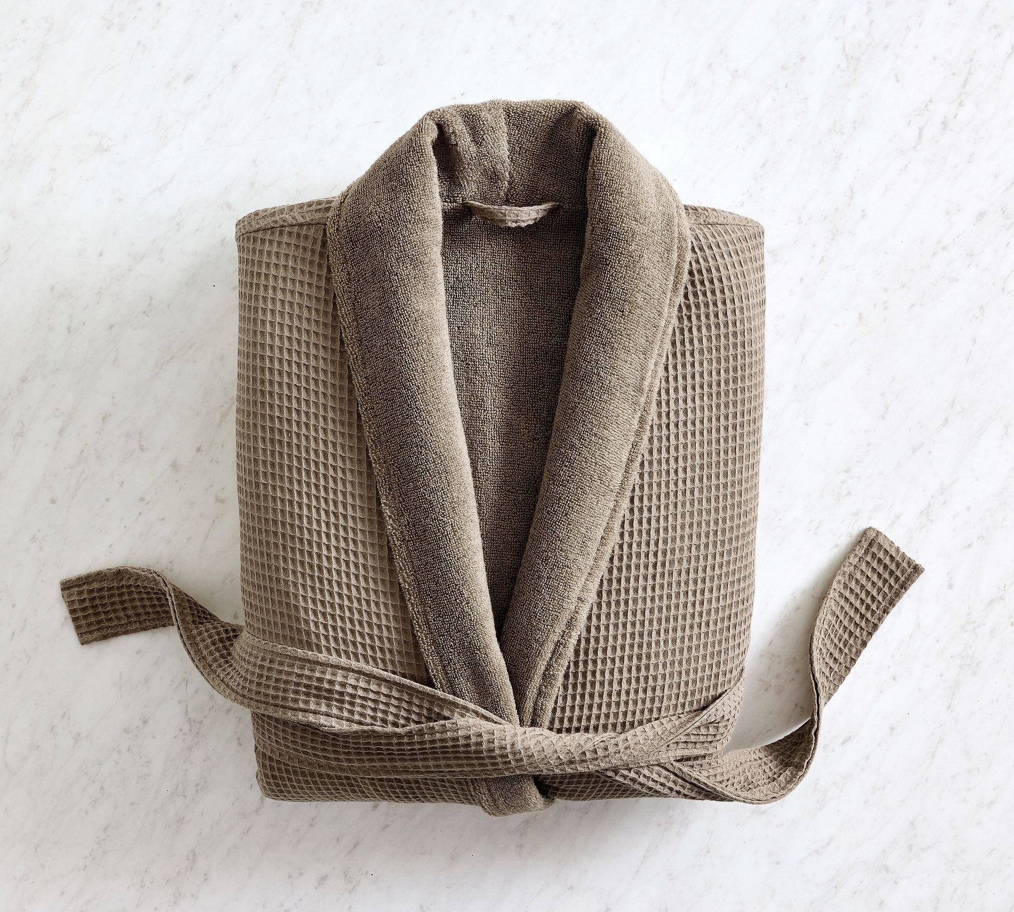 Waffle Weave Resort Robe | Pottery Barn (US)