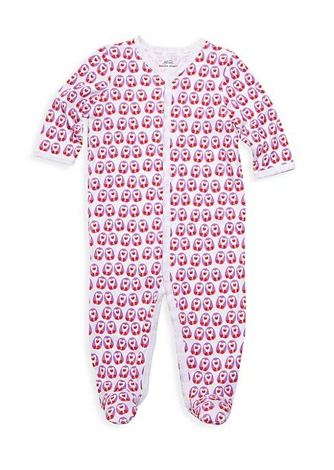Baby Girl's Love Birds Footie Pajamas | Saks Fifth Avenue