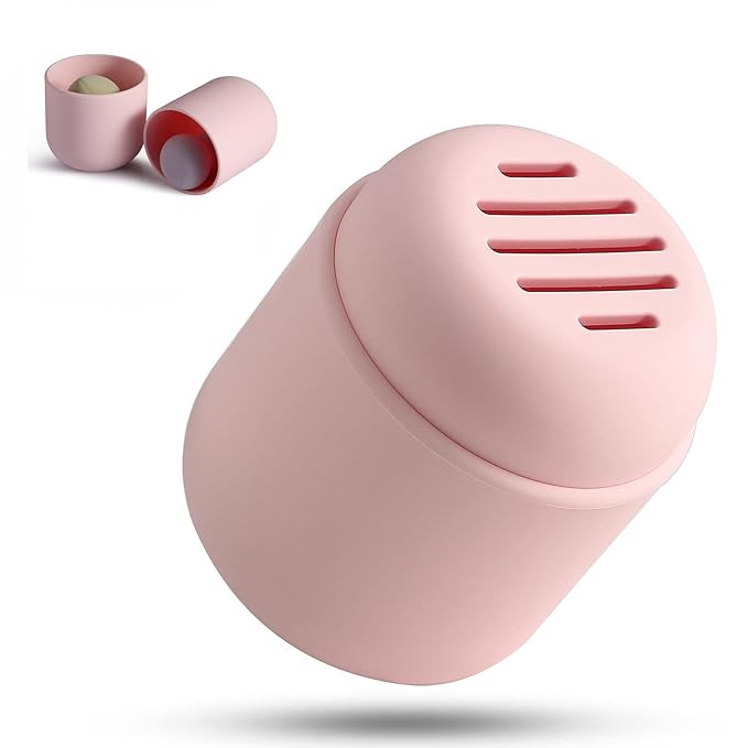 CORNERIA Makeup Sponge Holder - Beauty Sponge Blender Travel Case, Silcone Washable Reusable Make... | Amazon (US)