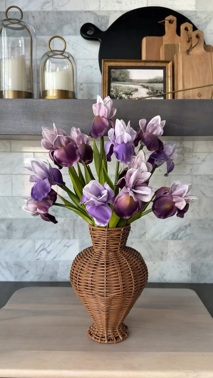 💜 I love the look of fresh florals but not the upkeep… these faux irises give that same soft, elevated feel without ever wilting.

faux flowers, realistic faux stems, amazon home decor, neutral home styling, spring home refresh
#amazonhome #homedecorfinds

#LTKSeasonal #LTKHome