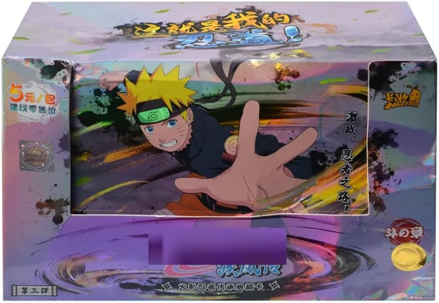 EGC Anime Narutoninja Kayou Official Premium Booster Box Tier 3 Wave 1 Sage Mode Gaara Sasuke Ani... | Amazon (US)