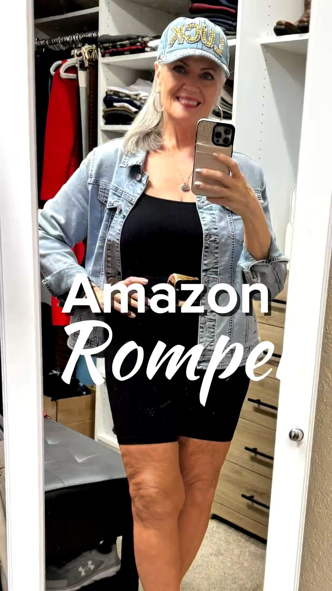 Take this body contouring romper from loungewear to street wear and western wear. It’s a great piece that’s fun to style. I sized up to L so it’s not too snug. Feels great on!

#LTKootd #LTKSaleAlert #LTKSpringSale