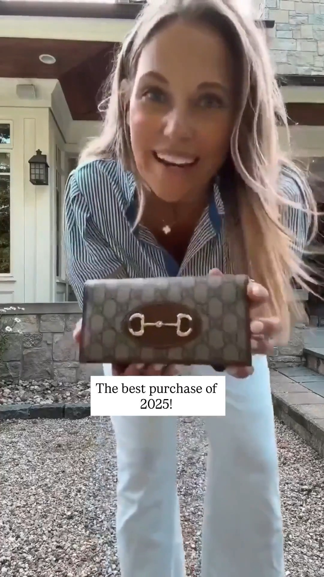 One of our favorite purchases from 2025 has to be this Gucci wallet with a chain. It has been a go-to all year for keeping essentials close and organized. The design is perfect for being on the move while still looking chic.

#LTKMidsize #LTKootd #LTKOver40