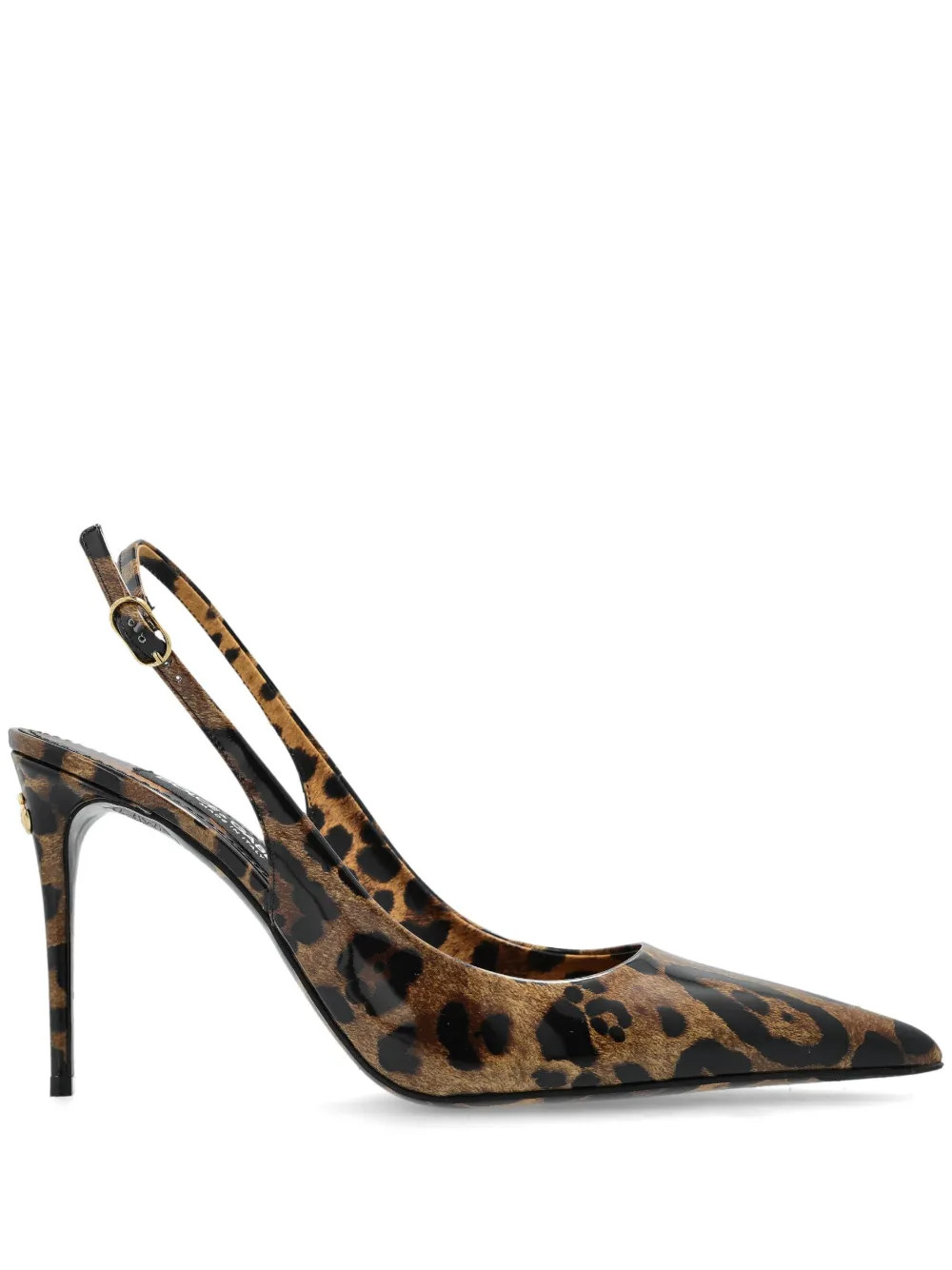 Dolce & Gabbana x Kim 90mm leopard-print Pumps | Brown | FARFETCH | Farfetch Global