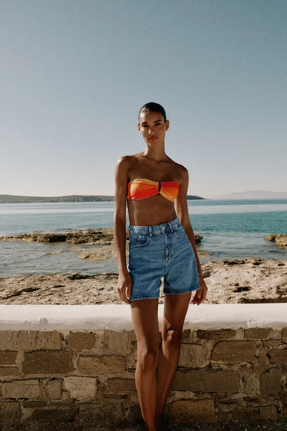 Z1975 MOM FIT SHORTS | Zara US