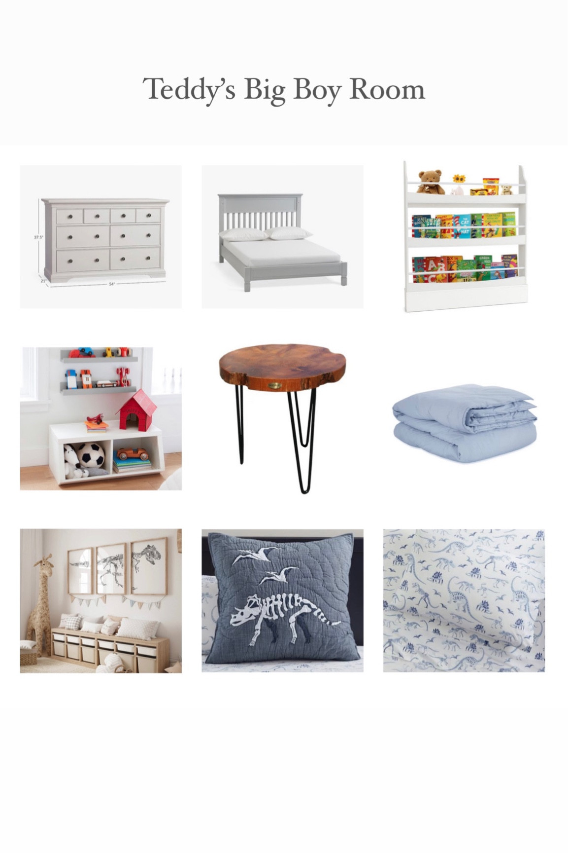Big boy room for the Dino lover 

#LTKunder50 #LTKkids #LTKhome