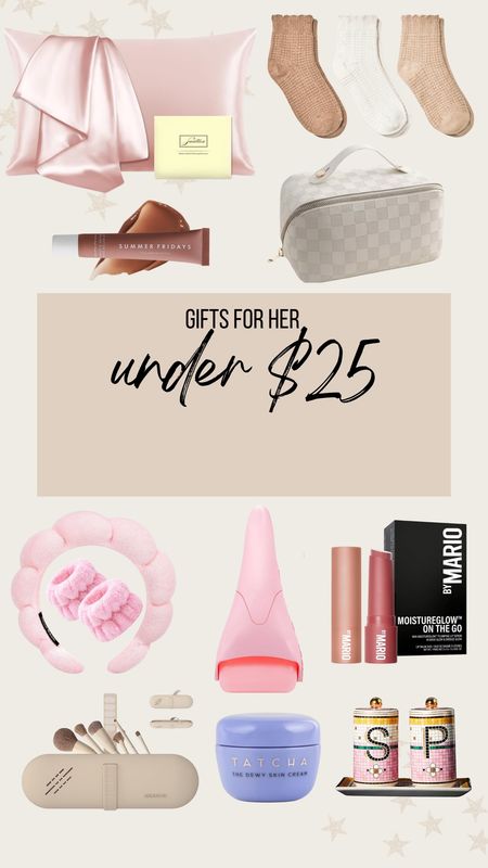 Gifts for her under $25!

Under $25 gift guide, gift guide for her, amazon gift guide, amazon gifts, gifts for her 

#LTKHoliday #LTKGiftGuide #LTKSeasonal