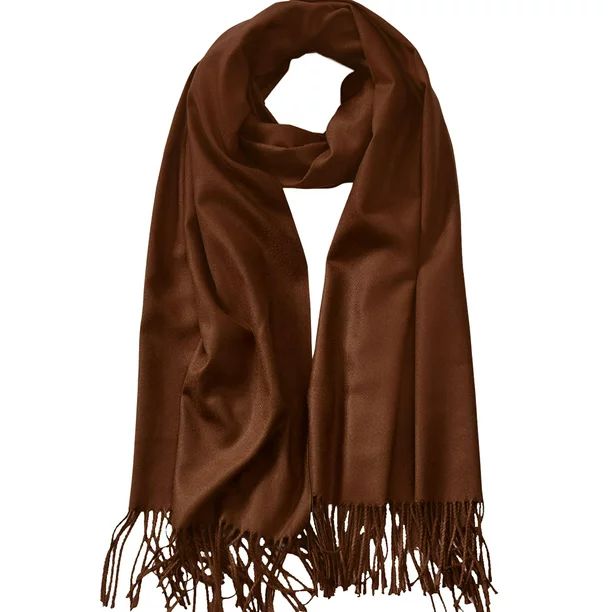 MBJ WSK2091 MBJ Shawls and Wraps Elegant Cashmere Scarfs for Women Stylish Warm Blanket Solid Win... | Walmart (US)