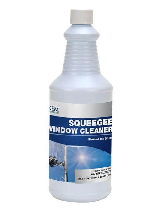 3480 Squeegee Window Cleaner - Concentrated Ammonia Free Non-Streak Cleaning Solution For The Pro... | Amazon (US)
