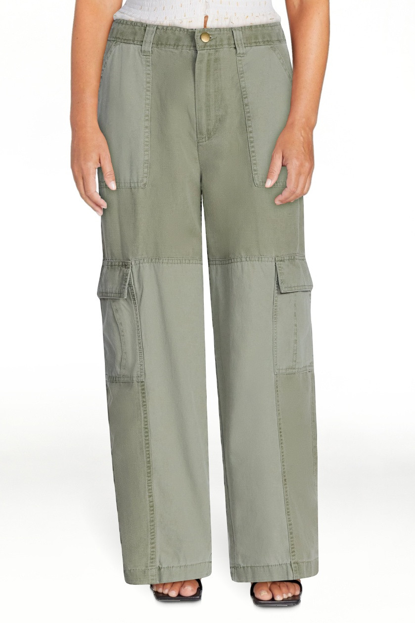 Scoop Women's and Women's Plus Cargo Barrel Pant, Sizes 0-26W | Walmart (US)