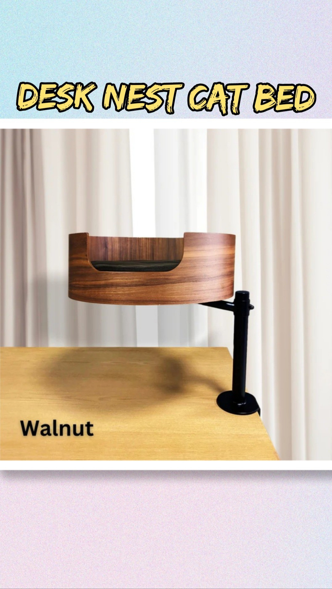 Desk Nest Cat Bed

#LTKSpringSale #LTKHome #LTKPets