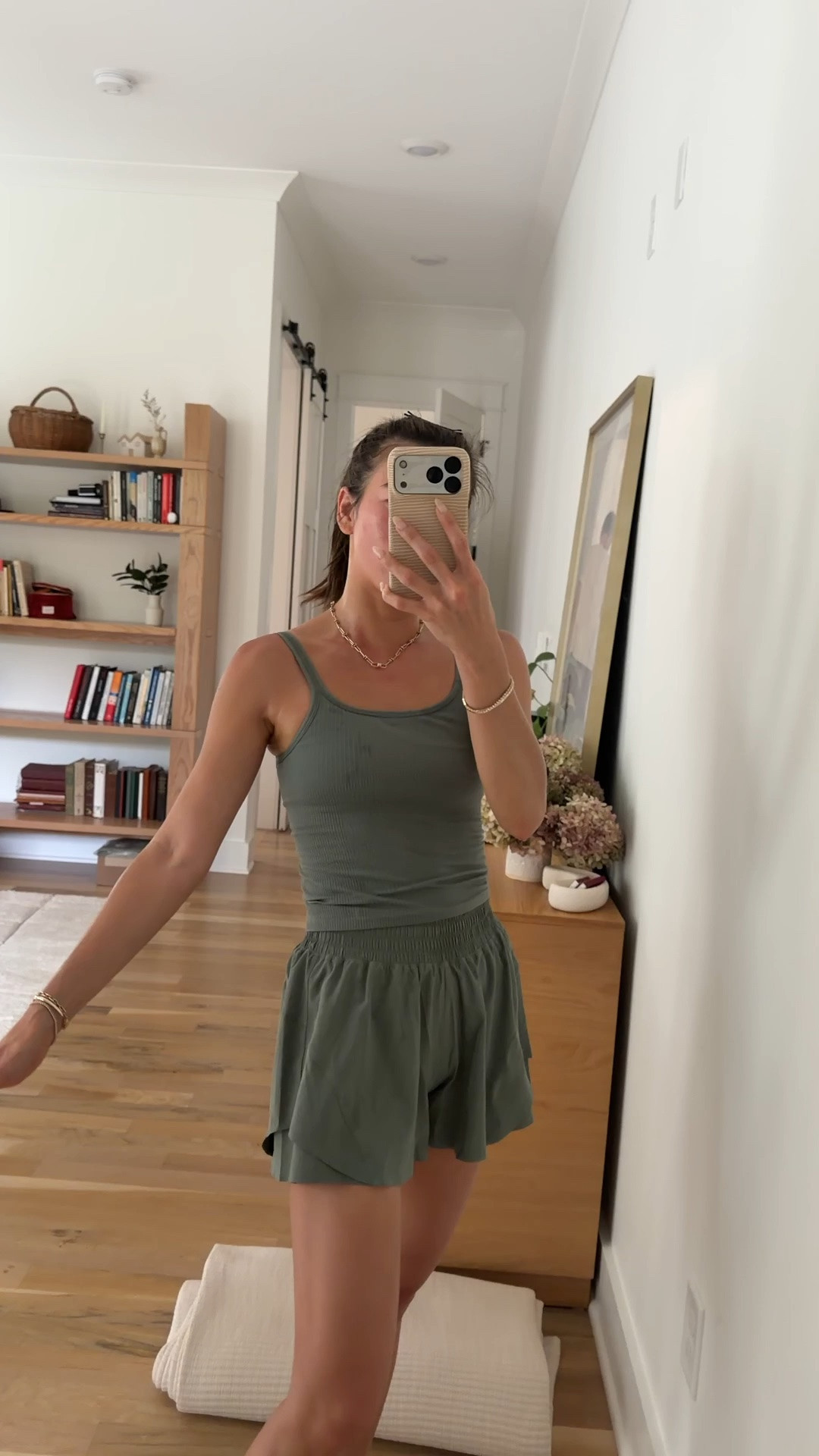 Post run workout set outfit lol - so sweaty. Top size 4, bottoms size XS,

#LTKfitnessgoals #LTKPetite #LTKmorningroutine
