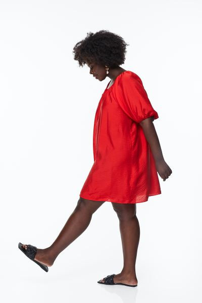 Voluminous Balloon-sleeved Dress | H&M (US + CA)