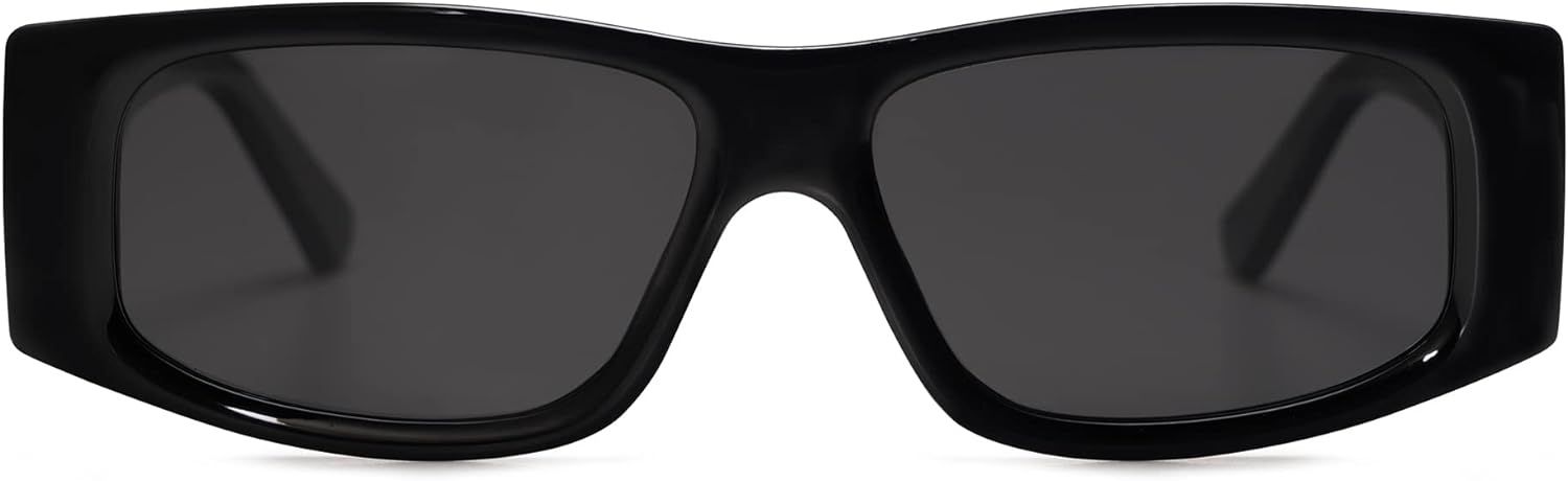 SOJOS Retro Rectangle Polarized Sunglasses Fashion Trendy Narrow Square Sunnies SJ2228 | Amazon (US)