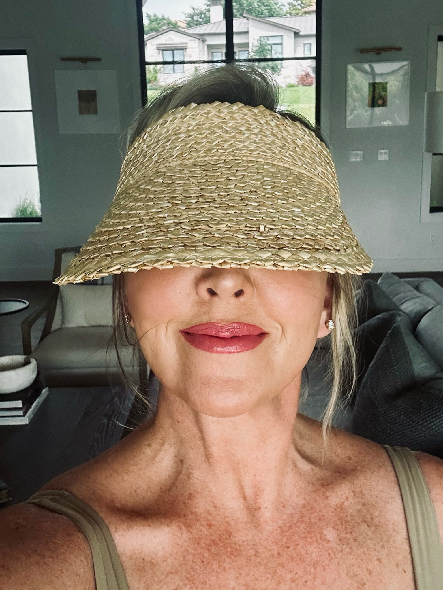 Summer is coming…time for a fresh pool visor! Loving the sun coverage and being able to lay down flat! ☀️☀️