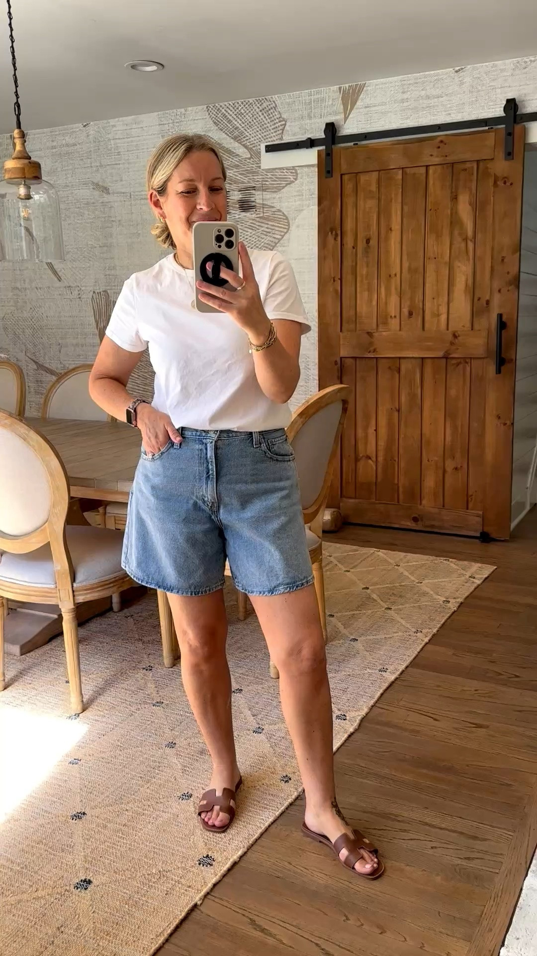 Summer uniform at it again! 
30 shorts and M top!

#LTKootd #LTKmomlife #LTKSeasonal