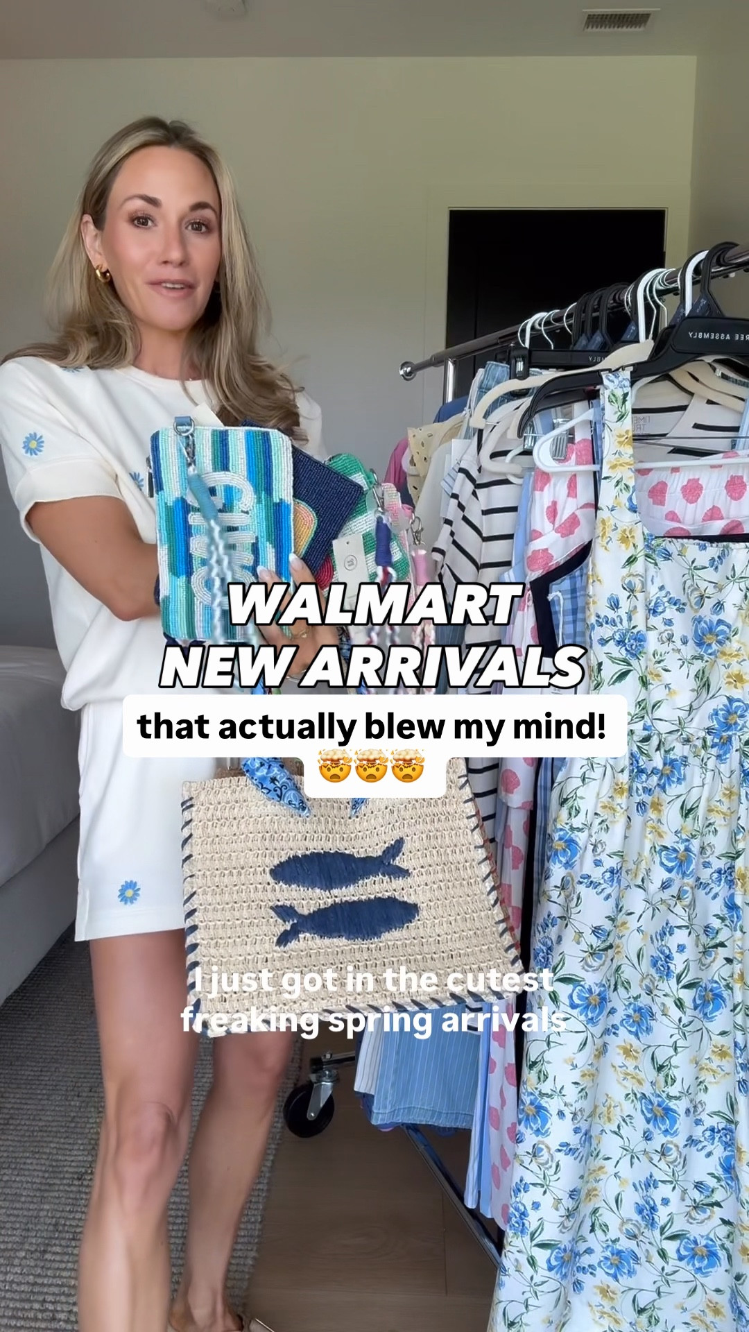 Walmart new arrivals that are blowing my mind! The fit and quality are SO good! 🙌🏻✨ Their spring and summer accessories are also so cute and are giving major designer vibes! I’m 5’3 for reference and wearing my true size xs in all! 

I picked up a little bit of everything from cute beaded bags, to dresses, to even pajamas! 

#vacationoutfit #vacationstyle #springstyle #springfashion #vacationoutfit

#LTKSeasonal #LTKPetite #LTKTravel